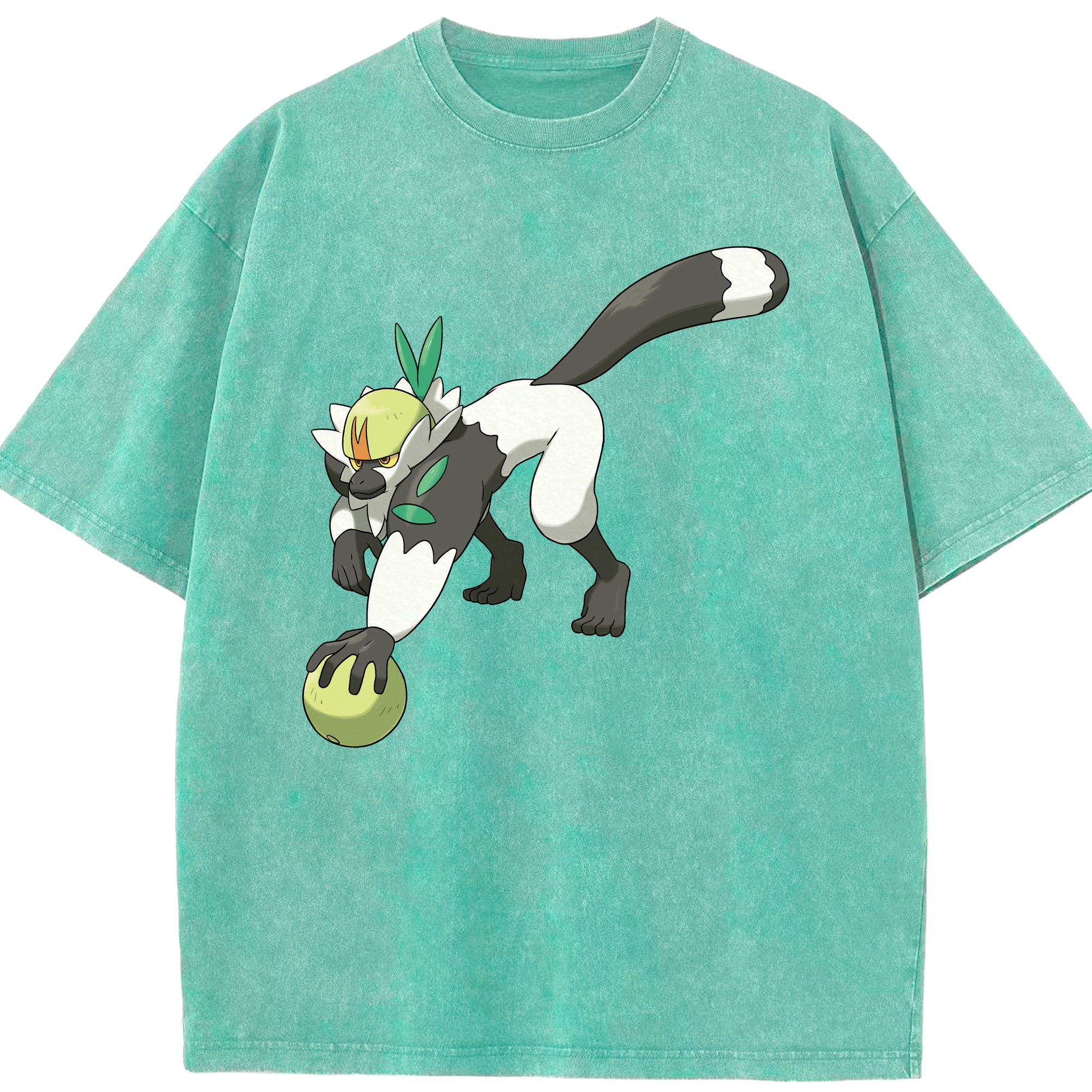 （画像用） ポケットモンスター Pokémon 綿100% ヴィンテージ風 半袖Tシャツ（フロントプリント）